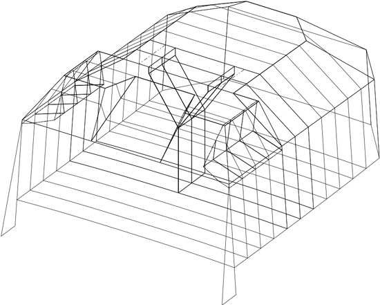 Deck House Wireframe